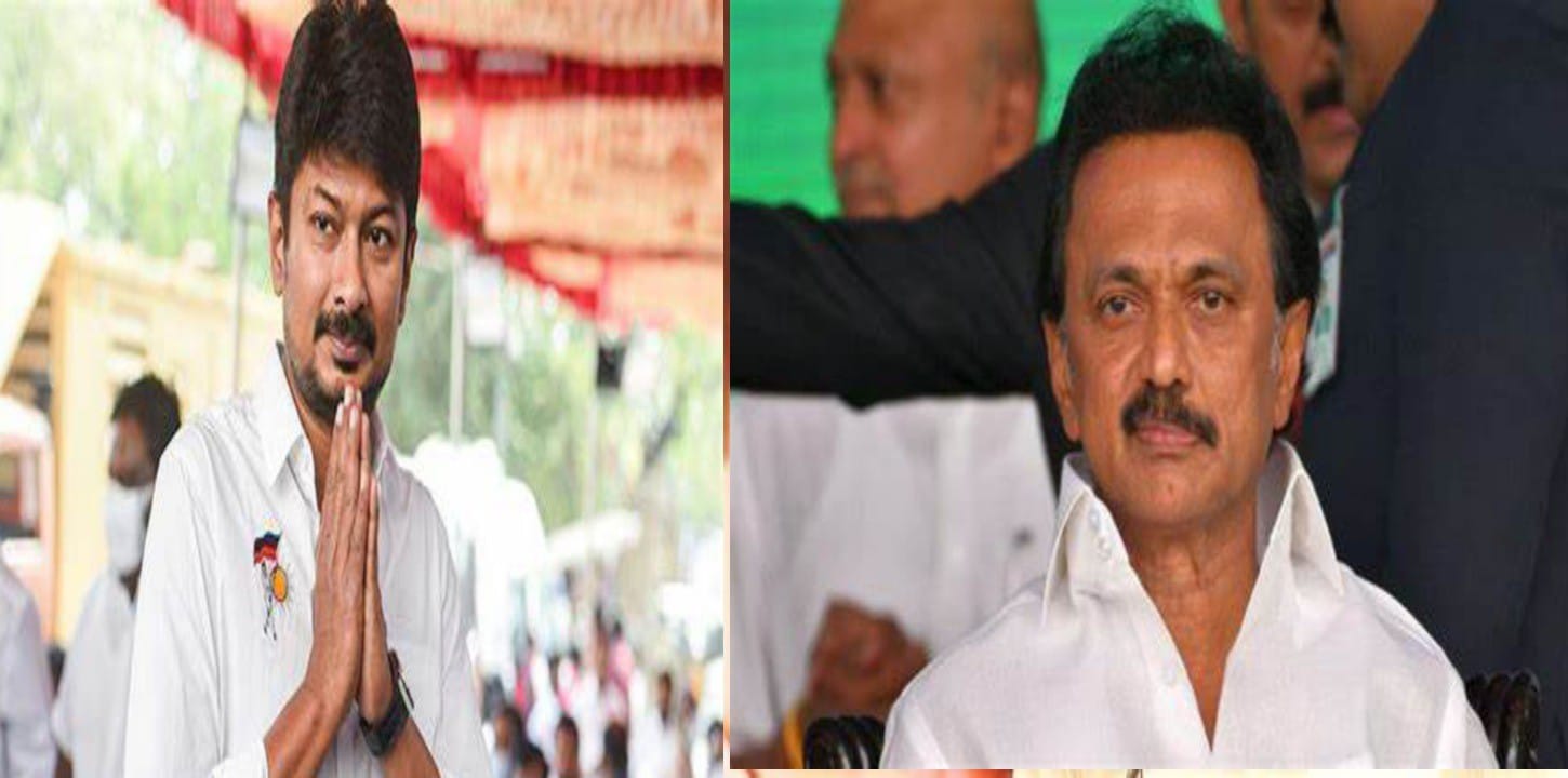 mk stalin, udhayanithi