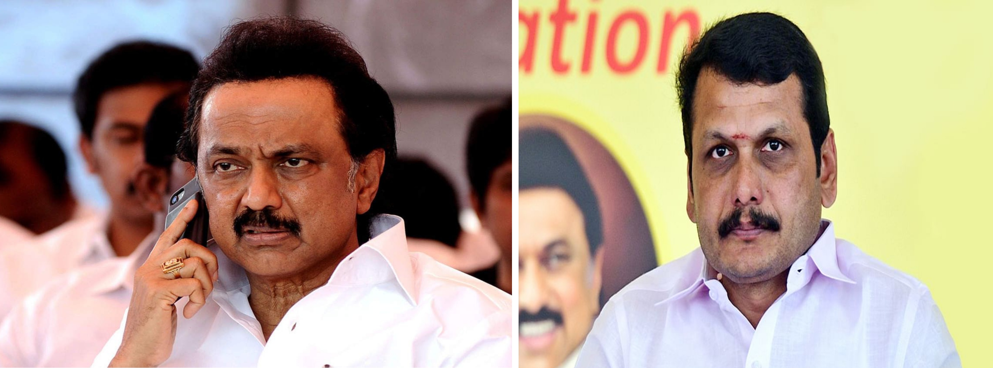 Senthil balaji,mk stalin