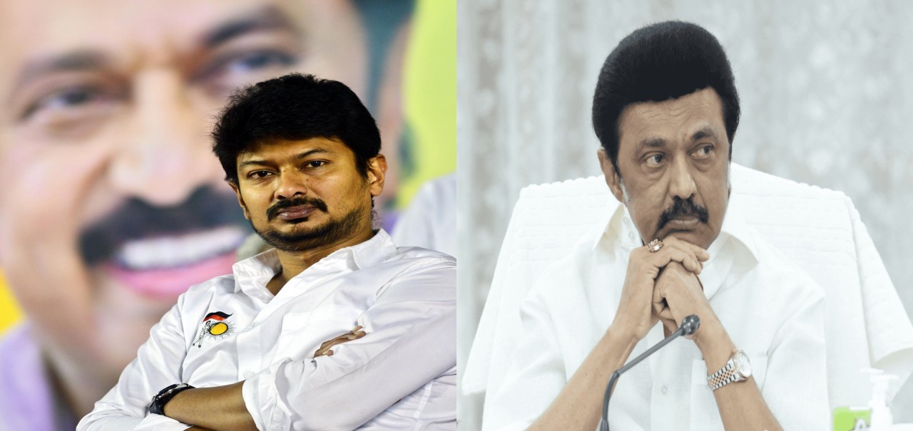 Mk stalin , udhayanidhi stalin