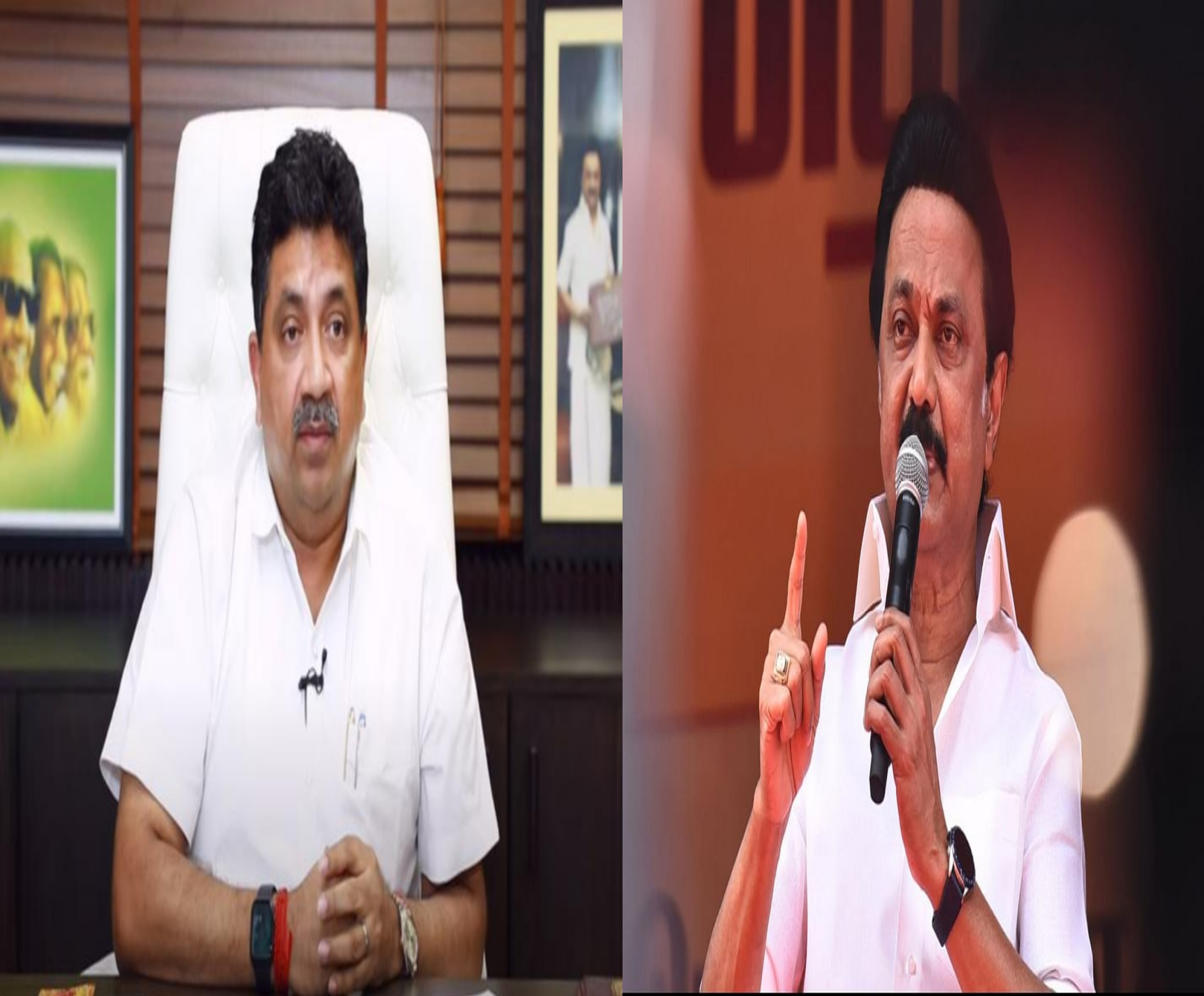 Ptr palanivel thiyagarajan,mk stalin