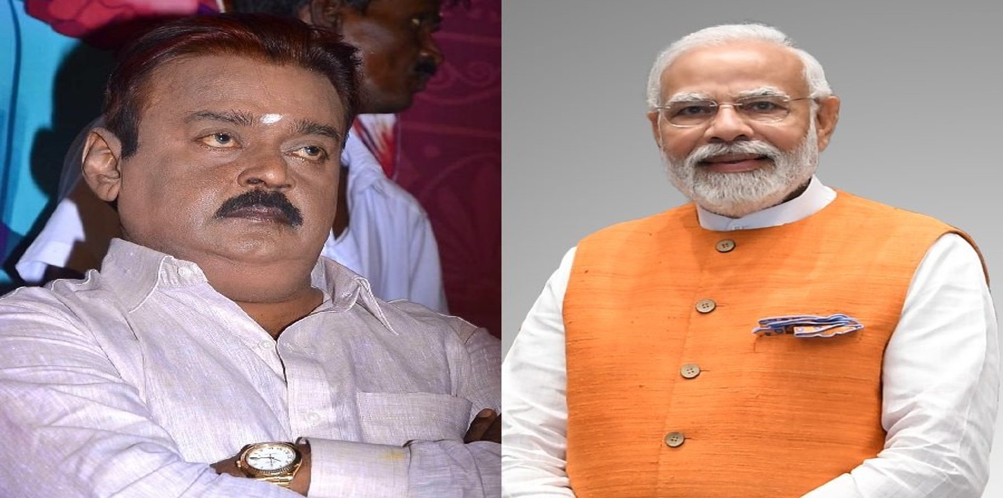 Vijayakanth, Pm Modi