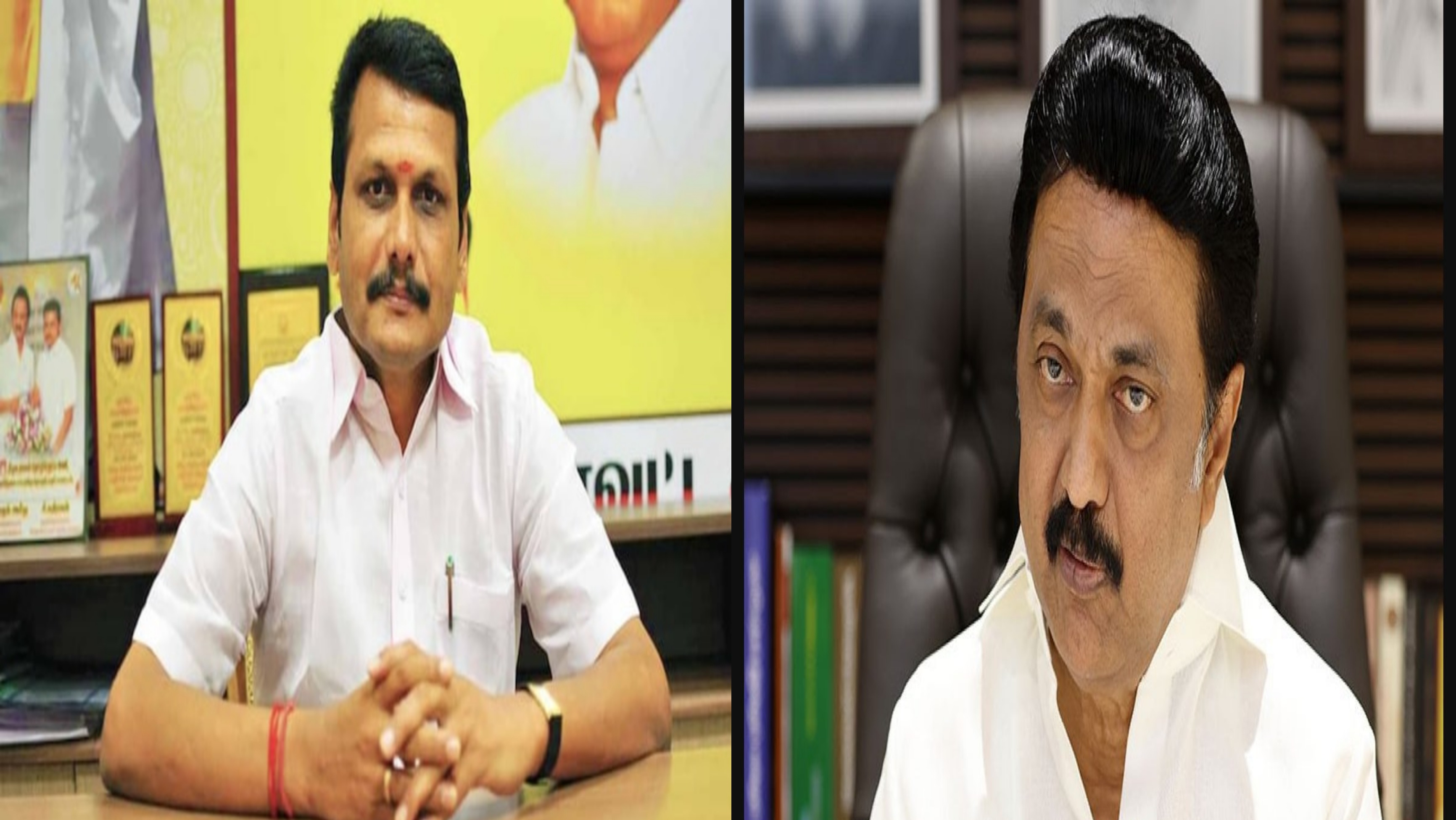 Senthil balaji, mk stalin