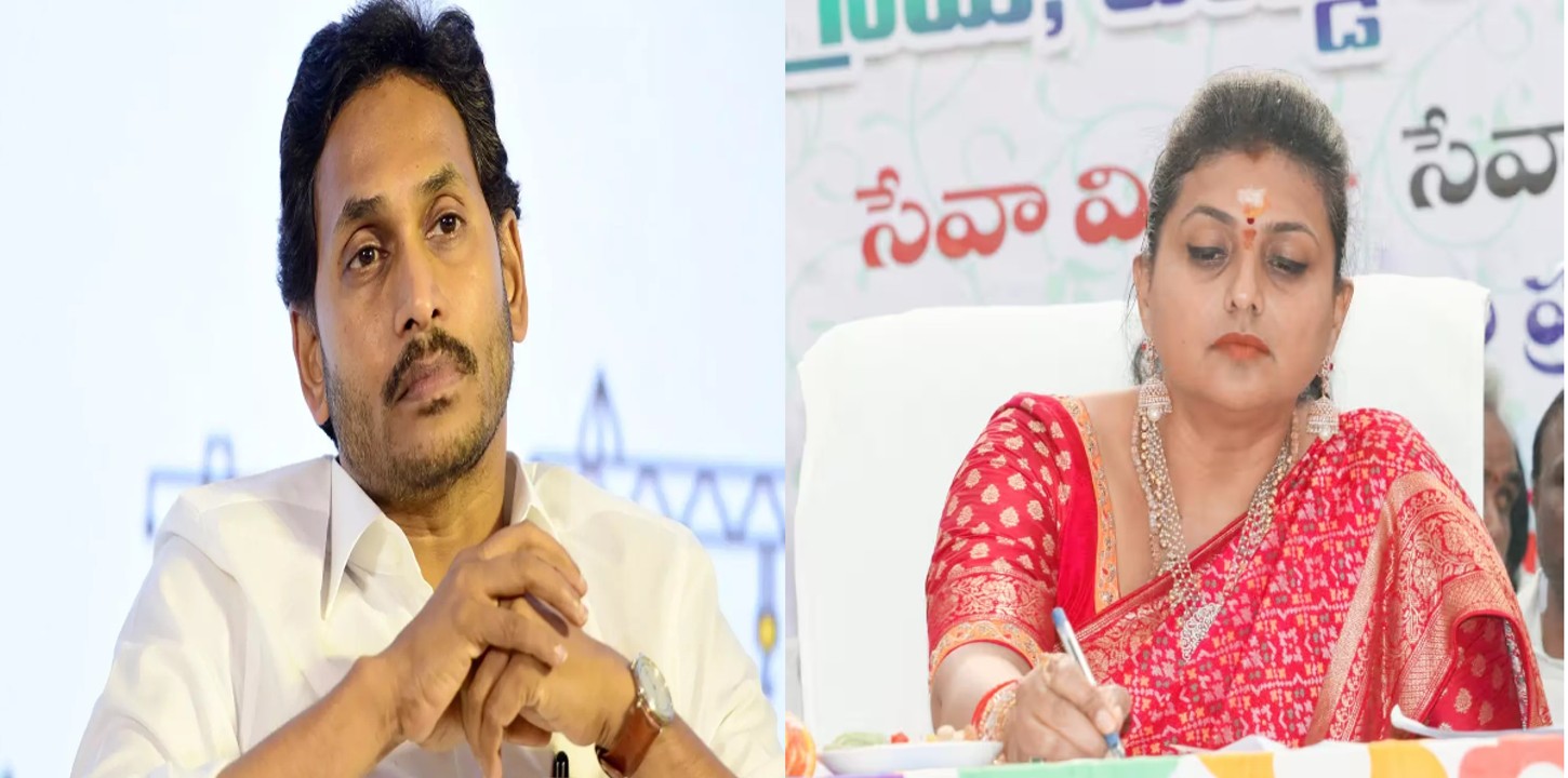 ROJA, JAGANMOHAN REDDY