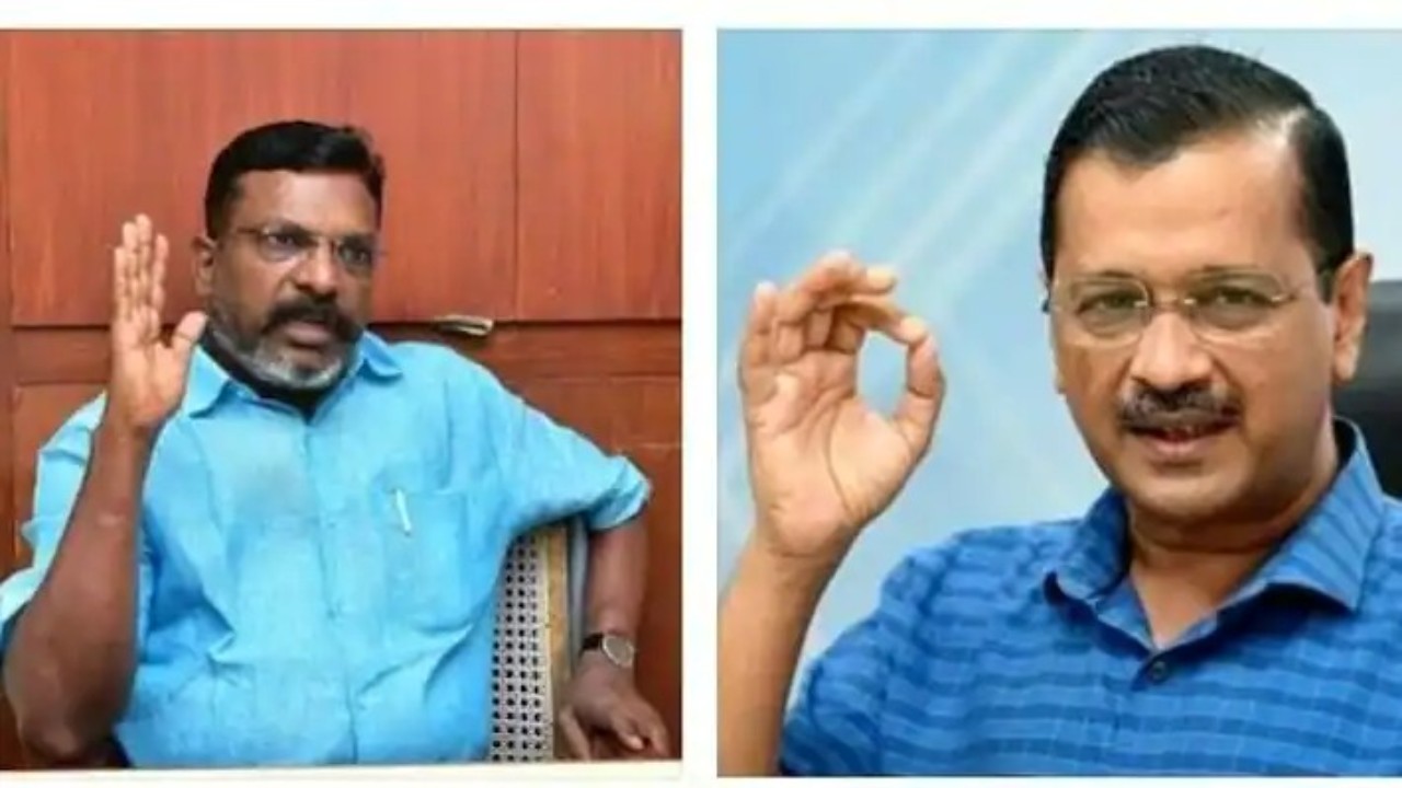 Thirumavalan, arvind kejriwal