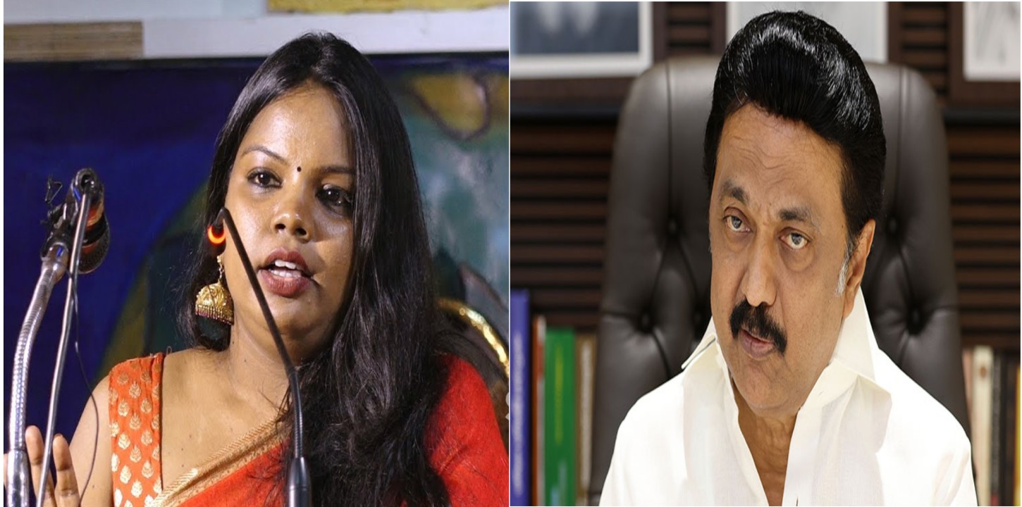 mk stalin, salin mariya lawrance