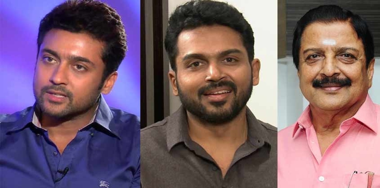 Suriya, Karthik, Sivakumar