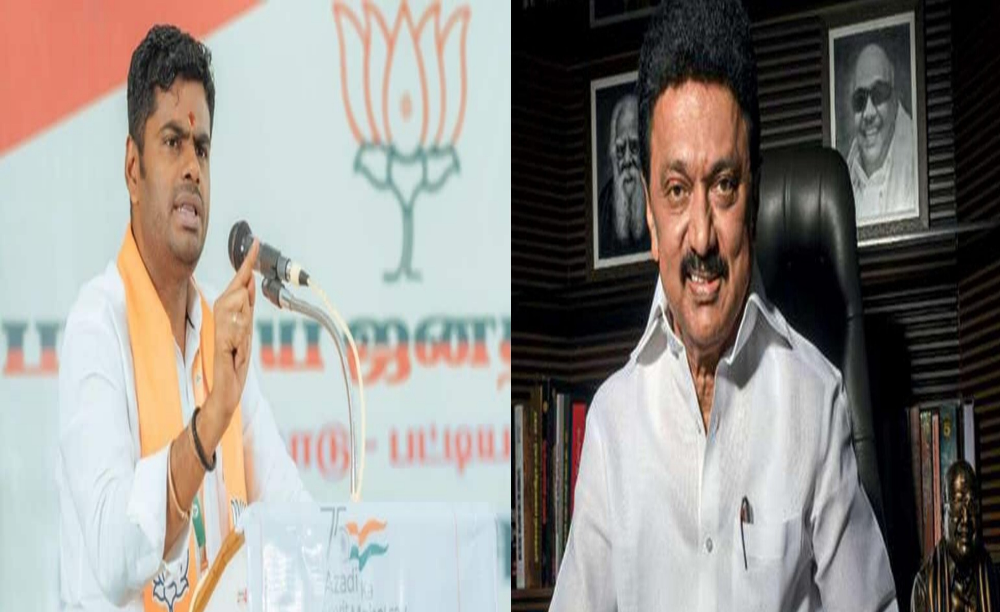 Annamalai,mk stalin