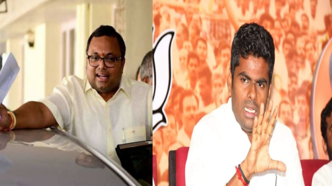 Karti chidambaram and annamaali