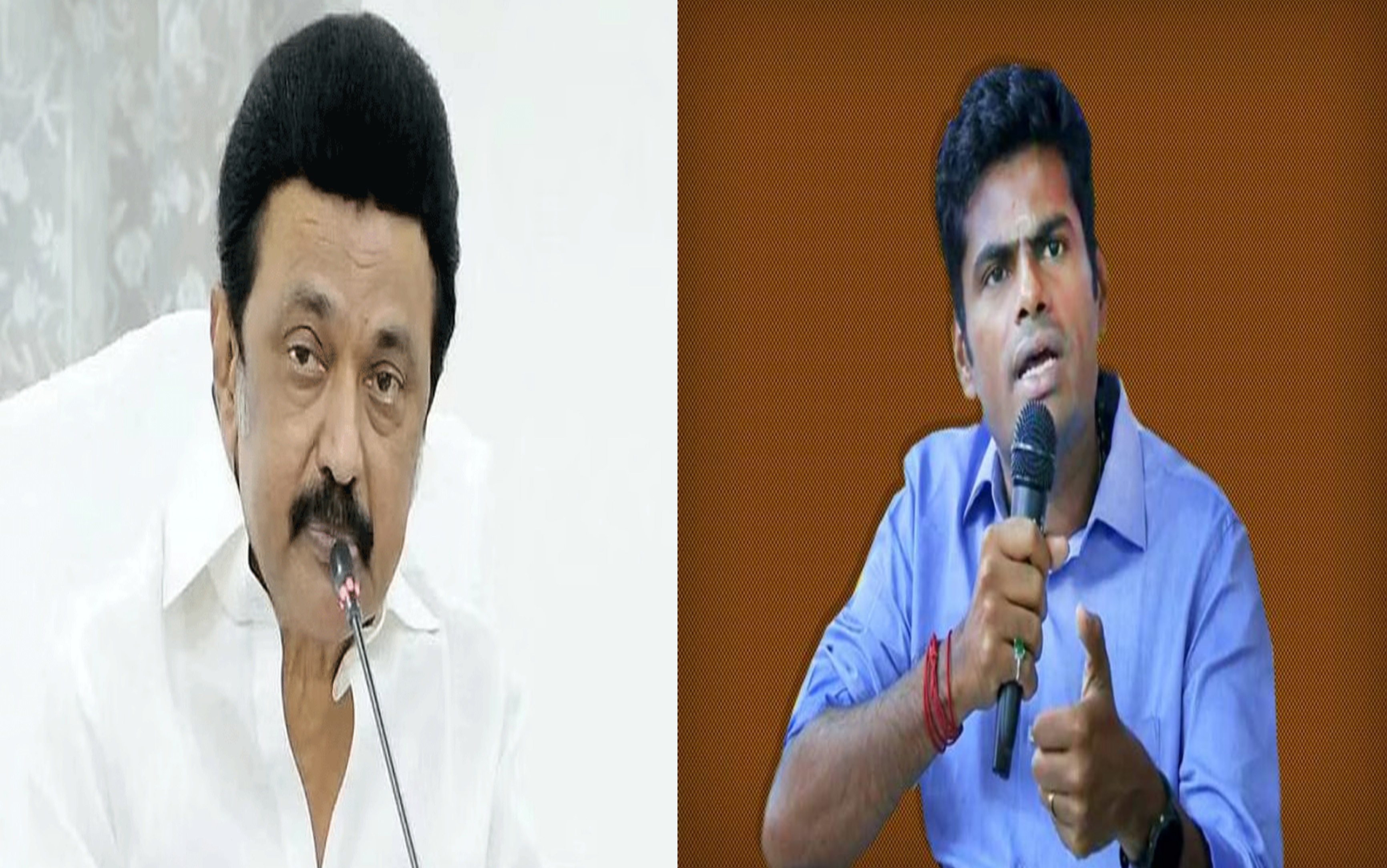 Annamalai,mk stalin