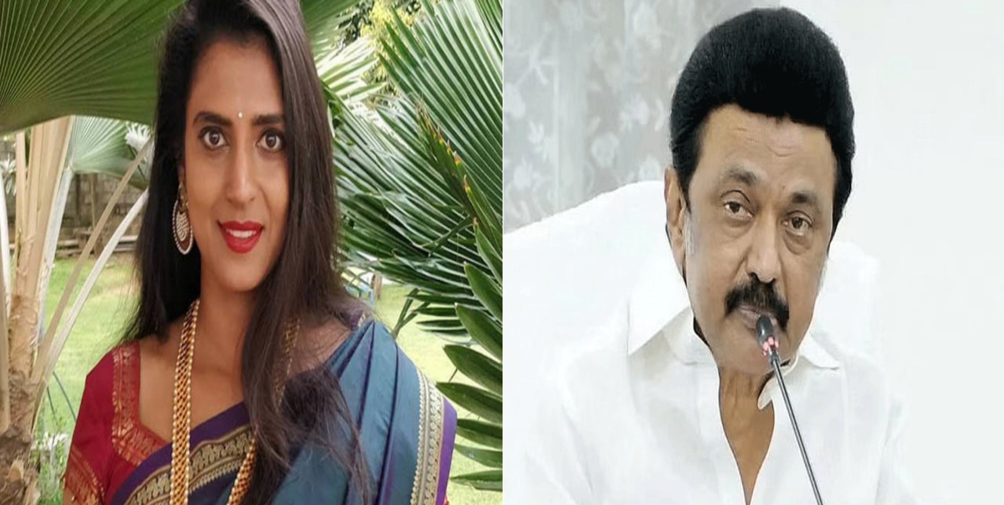 Mk stalin,actor kasthuri