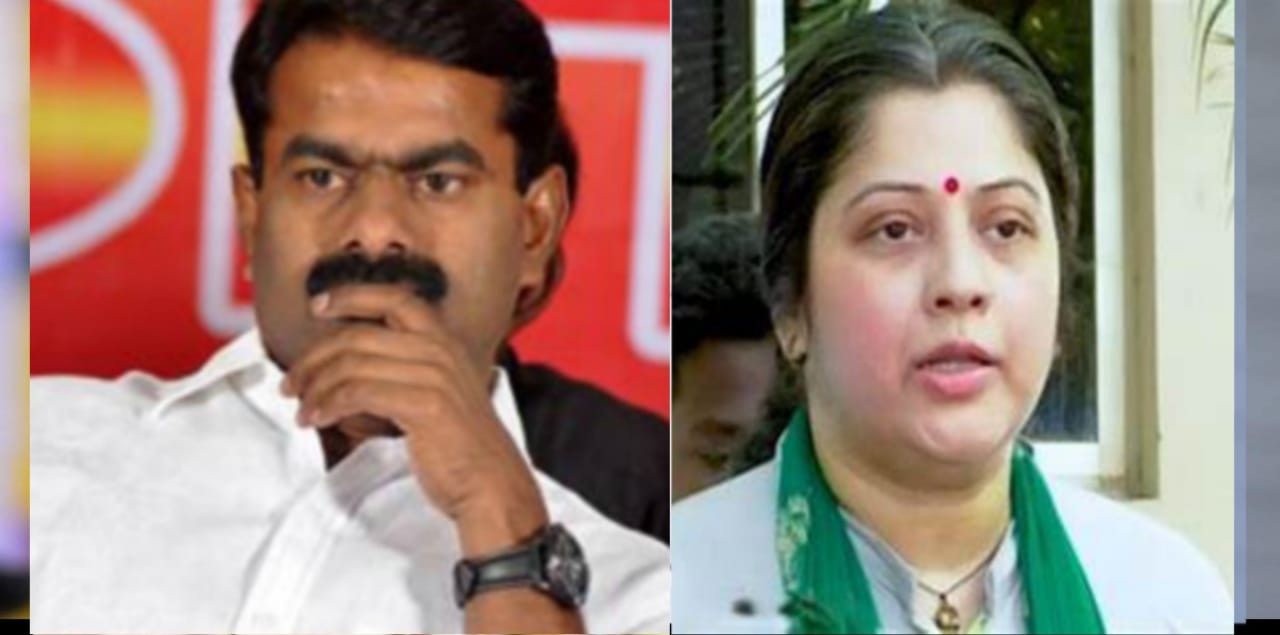 seeman, vijayalakshmi