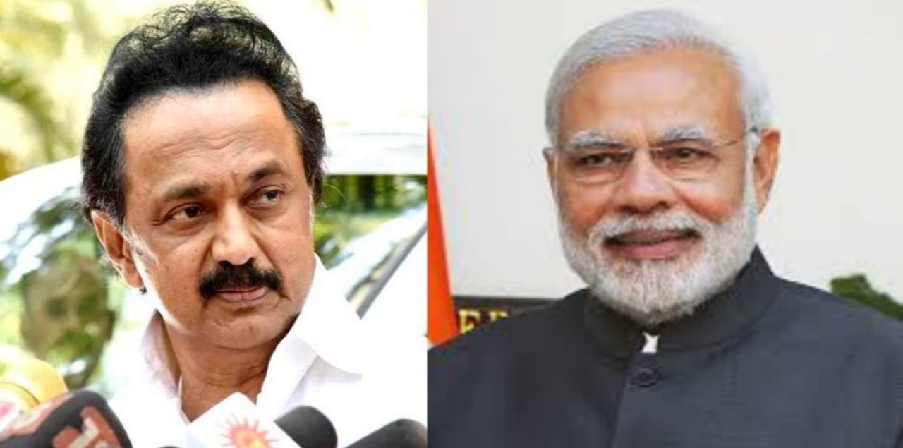 mk stalin, modi