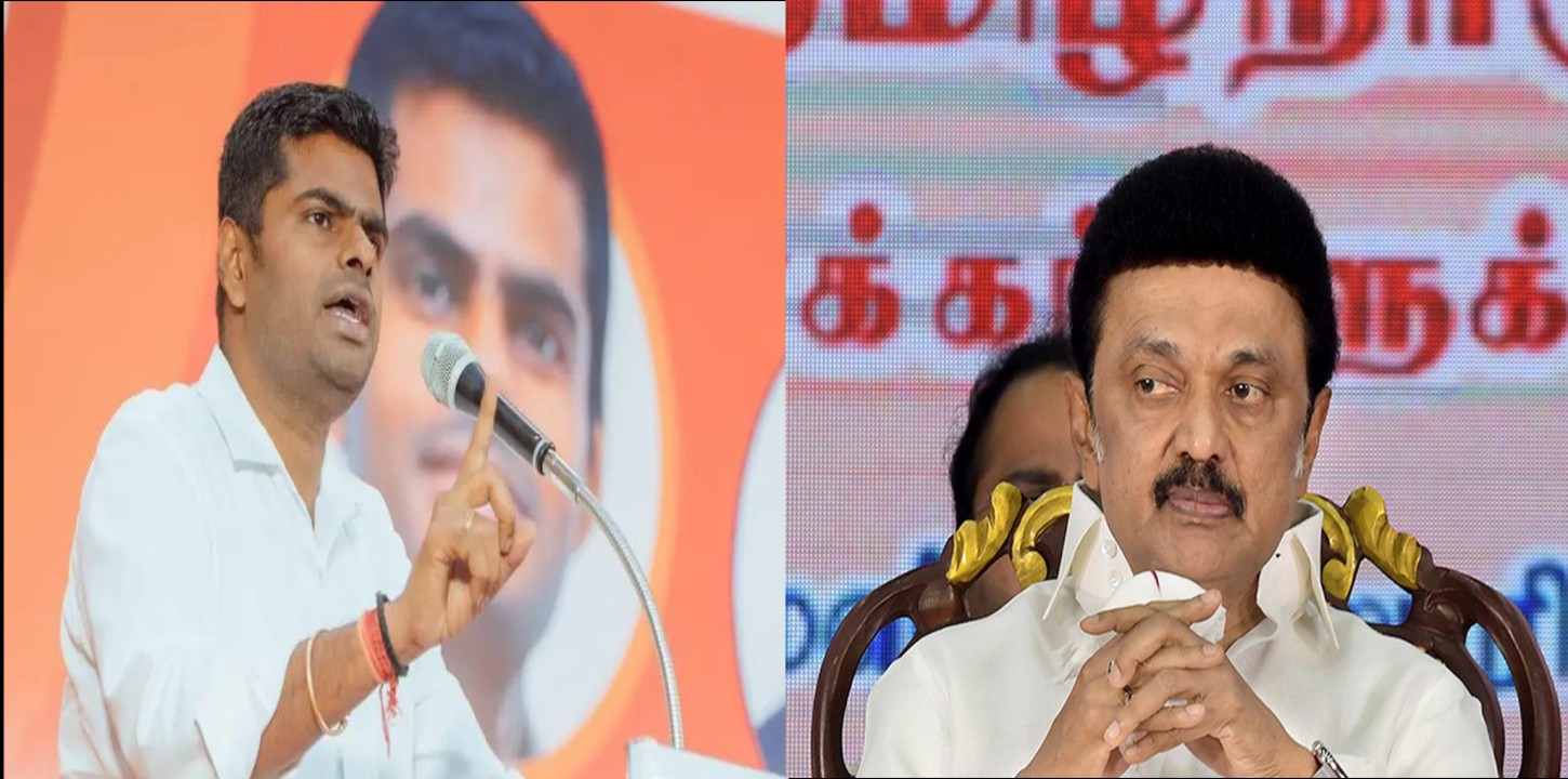 mk stalin, annamalai