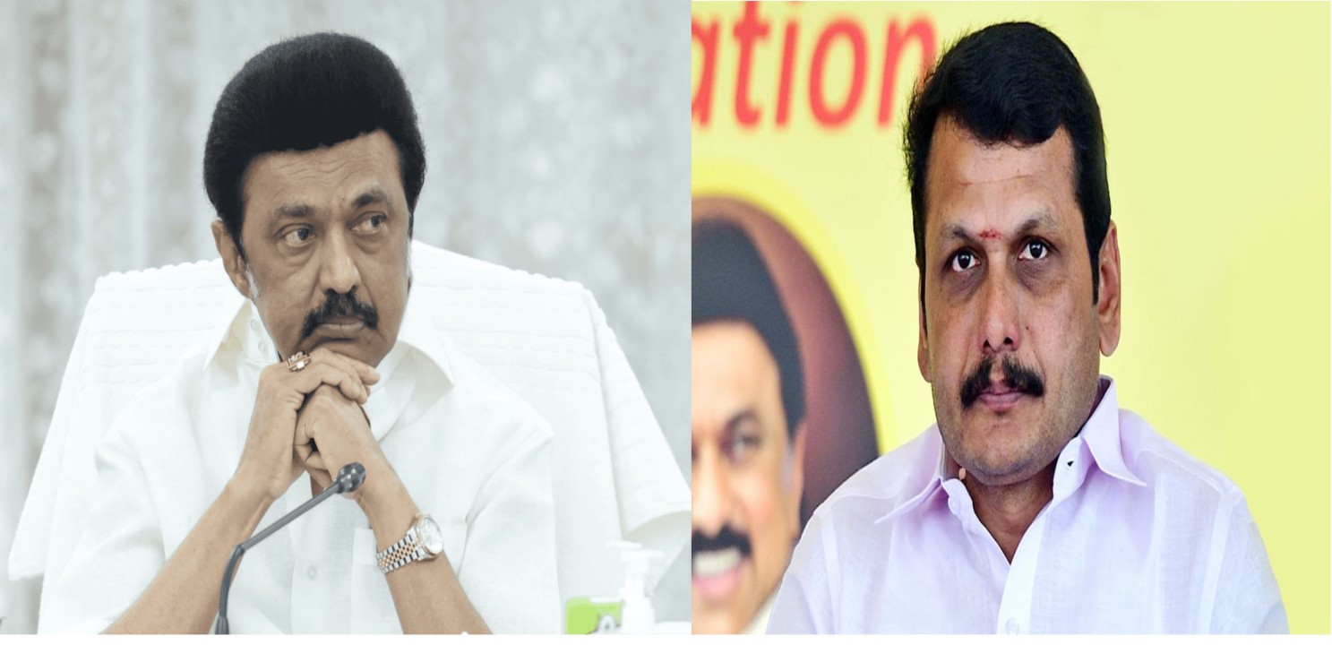 Senthil balaji, mk stalin