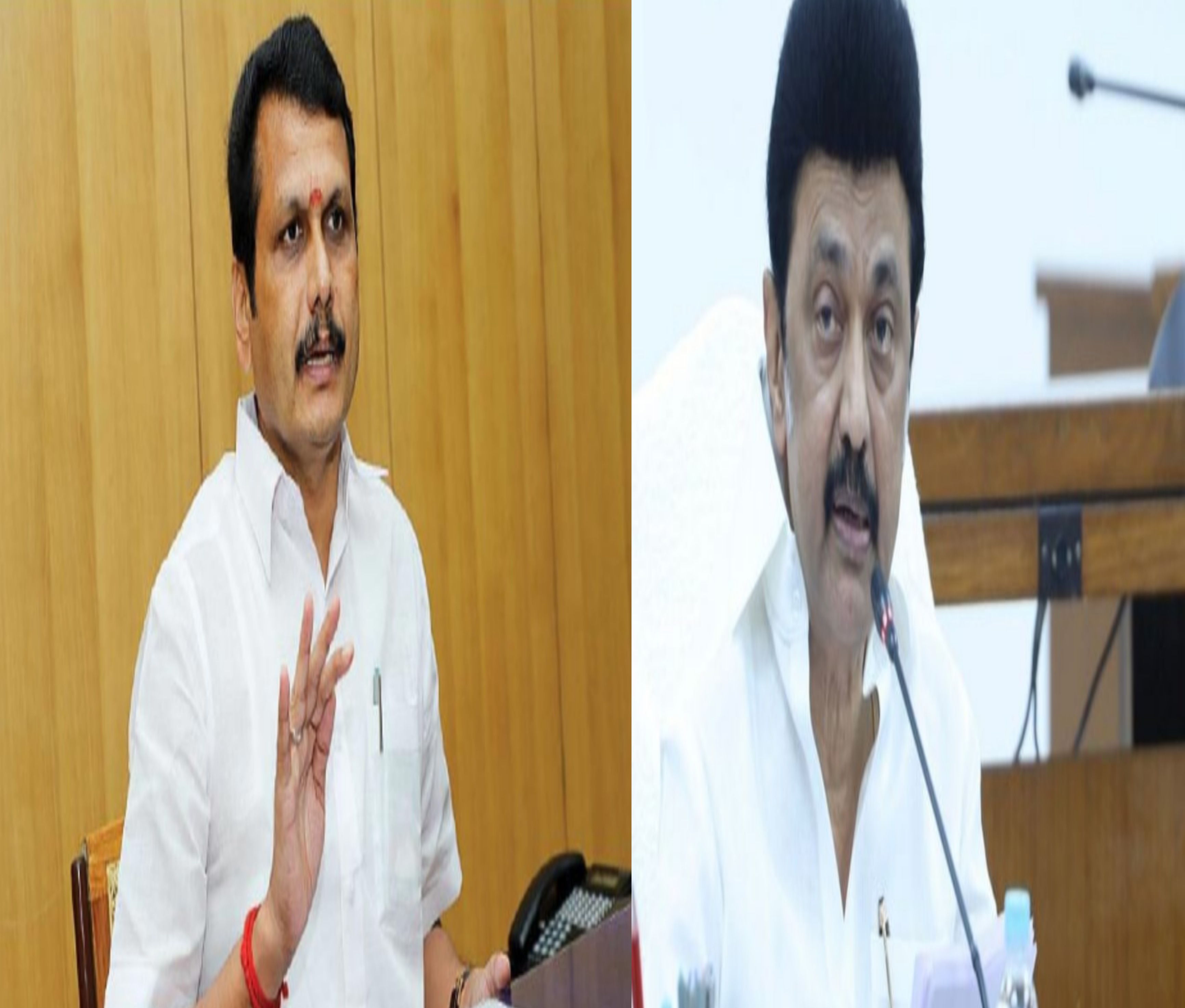 Senthil balaji, mk stalin