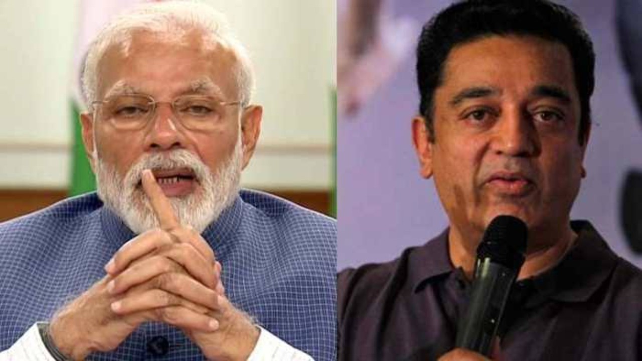 modi and actor kamal