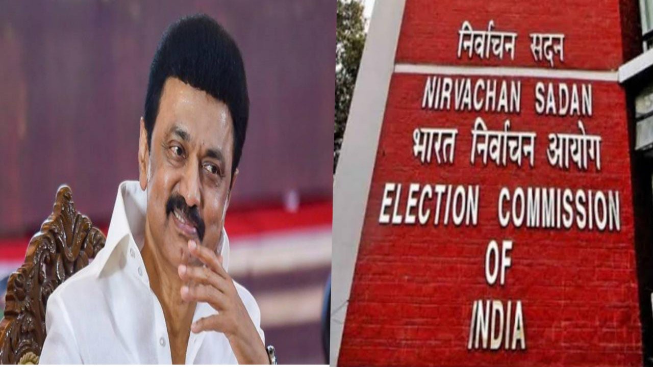 Mkstalin , erode election