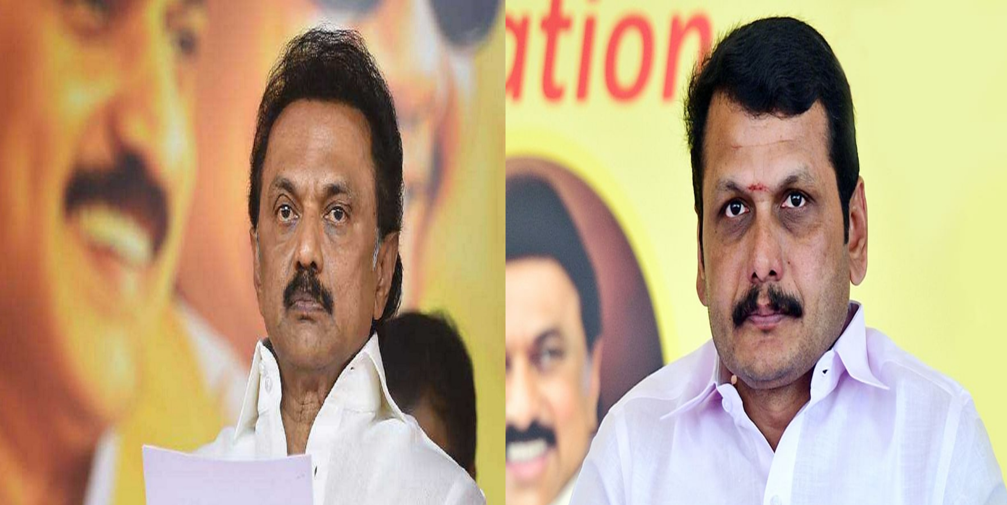 Senthil balaji, mk stalin