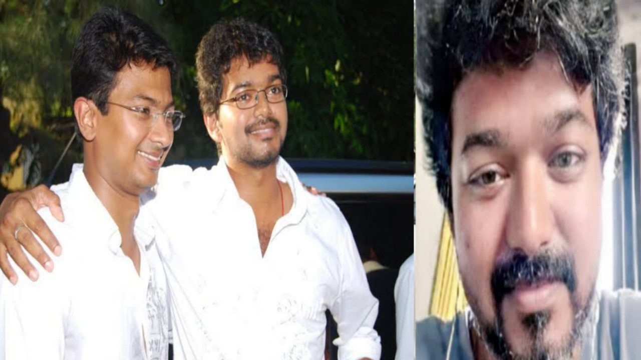 Actor vijay and udhayanithi stalin