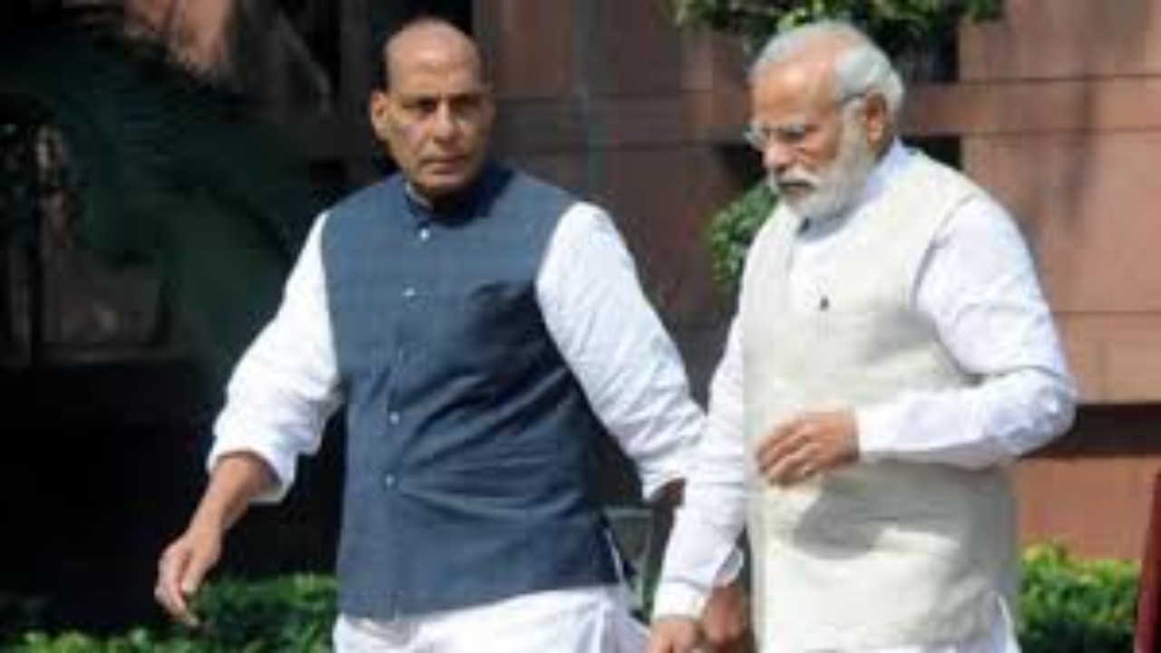 rajnath singh and modi