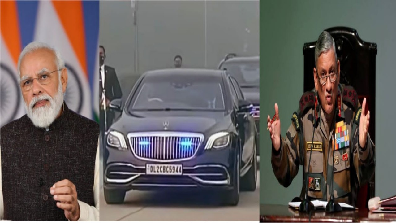 modi and german car