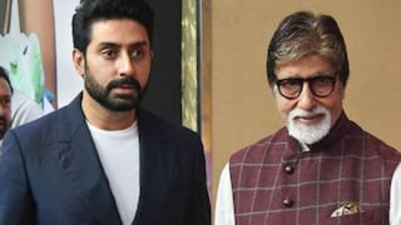 Amitabh bachchan and abhishek bachchan