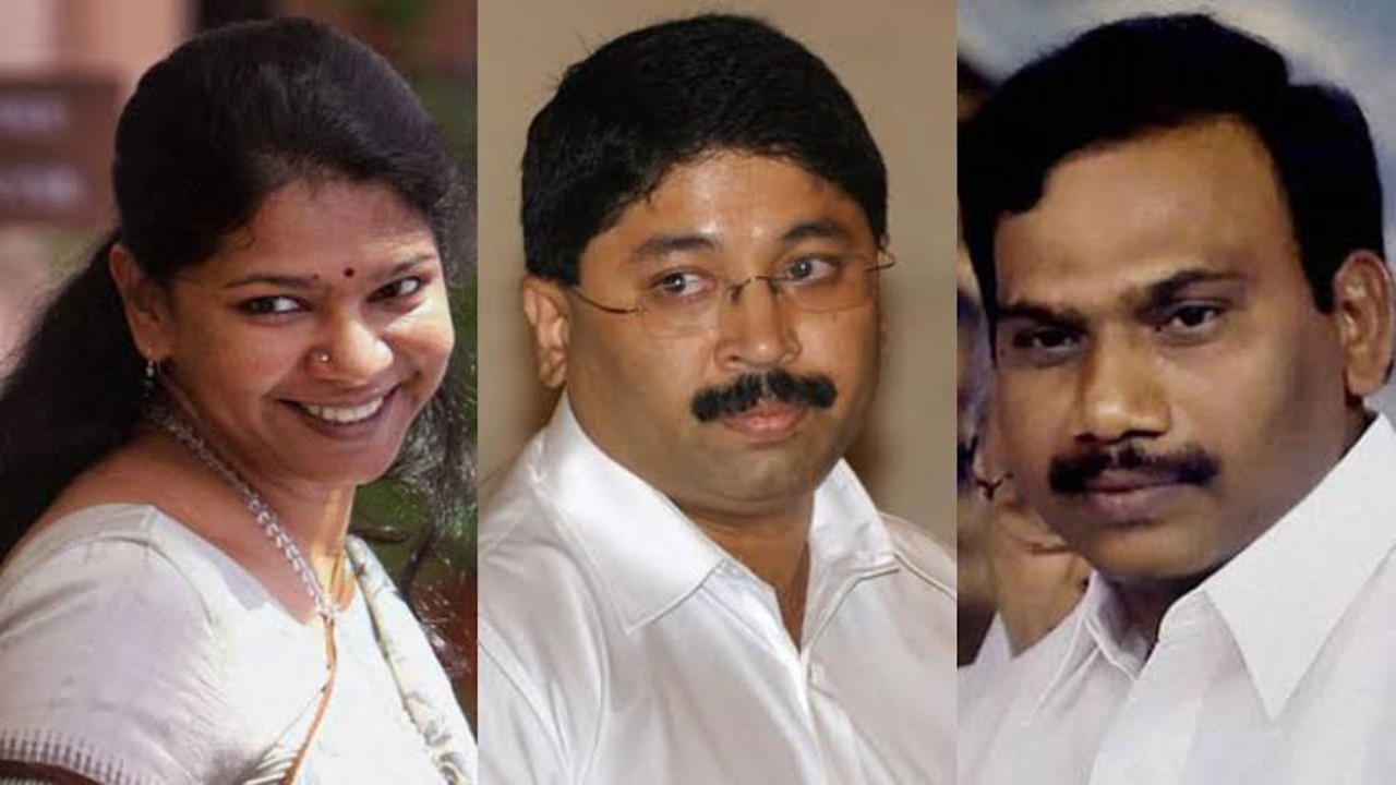 Kanimozhi, Dayanidhi Maran and  Rasa