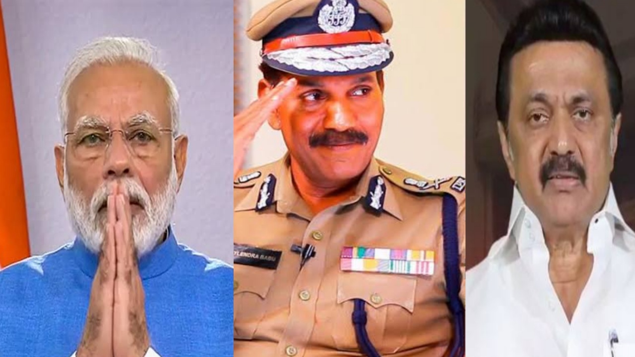 Pm modi sailendrababu ips cm stalin